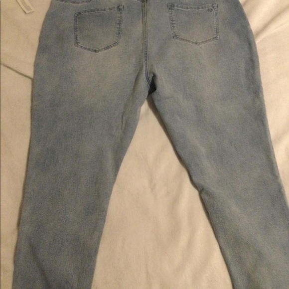 DG2 by Diane Gilman Embroidered Pull-On Exposed Button Jean Size: 3X - Picture 11 of 11